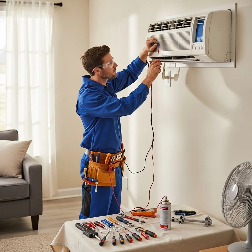 Nallıhan Sunny Sunny klima gaz dolumu ve bakım – Enerji verimliliği artırıldı. - Teknik servis örneği